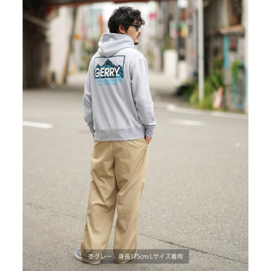 パーカー メンズ GERRY ジェリー 別注 ネオンカラー ボックスロゴ プリント フーディー 裏起毛スウェット プルパーカー アウトドア ストリート アメカジ | GERRY | 12