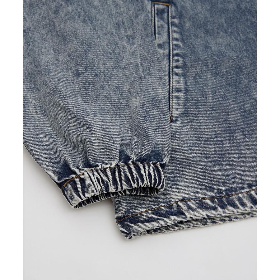 デニムジャケット メンズ ケミカルウォッシュ コーチジャケット Gジャン ブルゾン アウター アメカジ カジュアル ワーク ストリート 古着MIX 韓国 | improves | 19