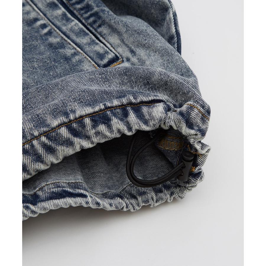 デニムジャケット メンズ ケミカルウォッシュ コーチジャケット Gジャン ブルゾン アウター アメカジ カジュアル ワーク ストリート 古着MIX 韓国 | improves | 20