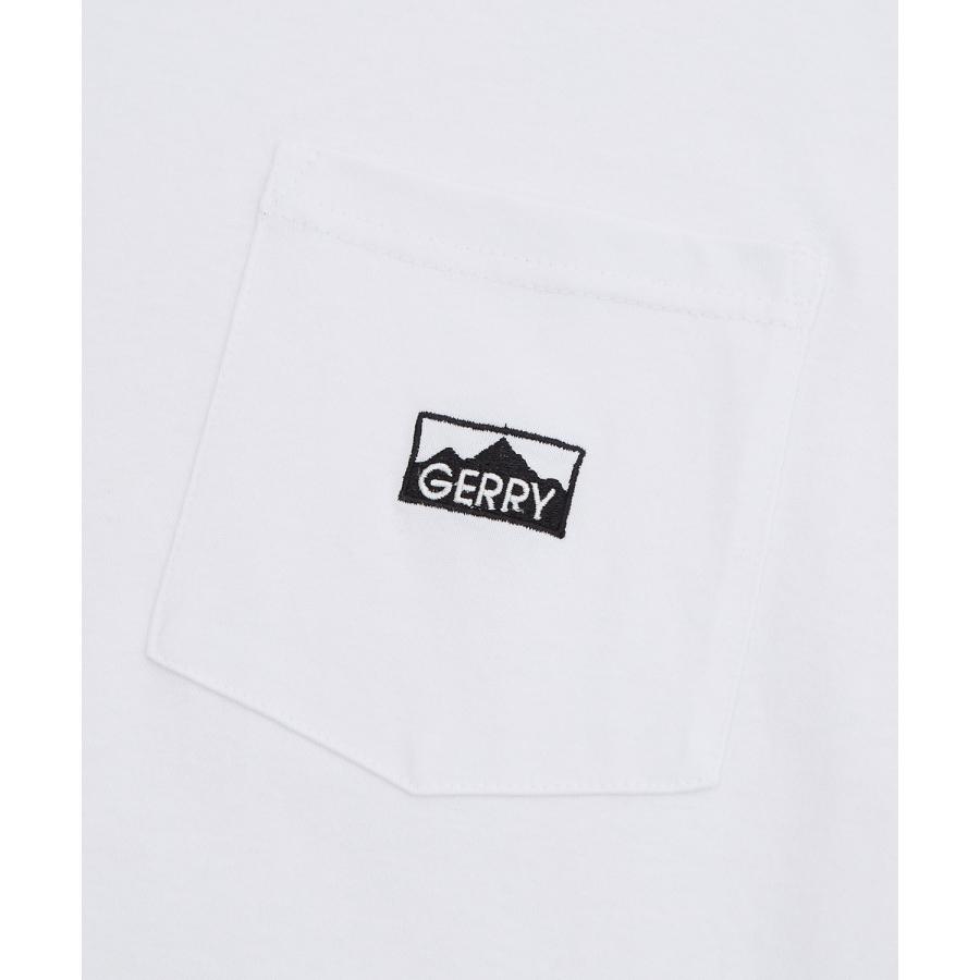 長袖Tシャツ メンズ GERRY ジェリー 別注 マウントロゴ ワンポイント 刺しゅう ロンT カットソー ポケT アウトドア ストリート アメカジ 古着MIX | GERRY | 12