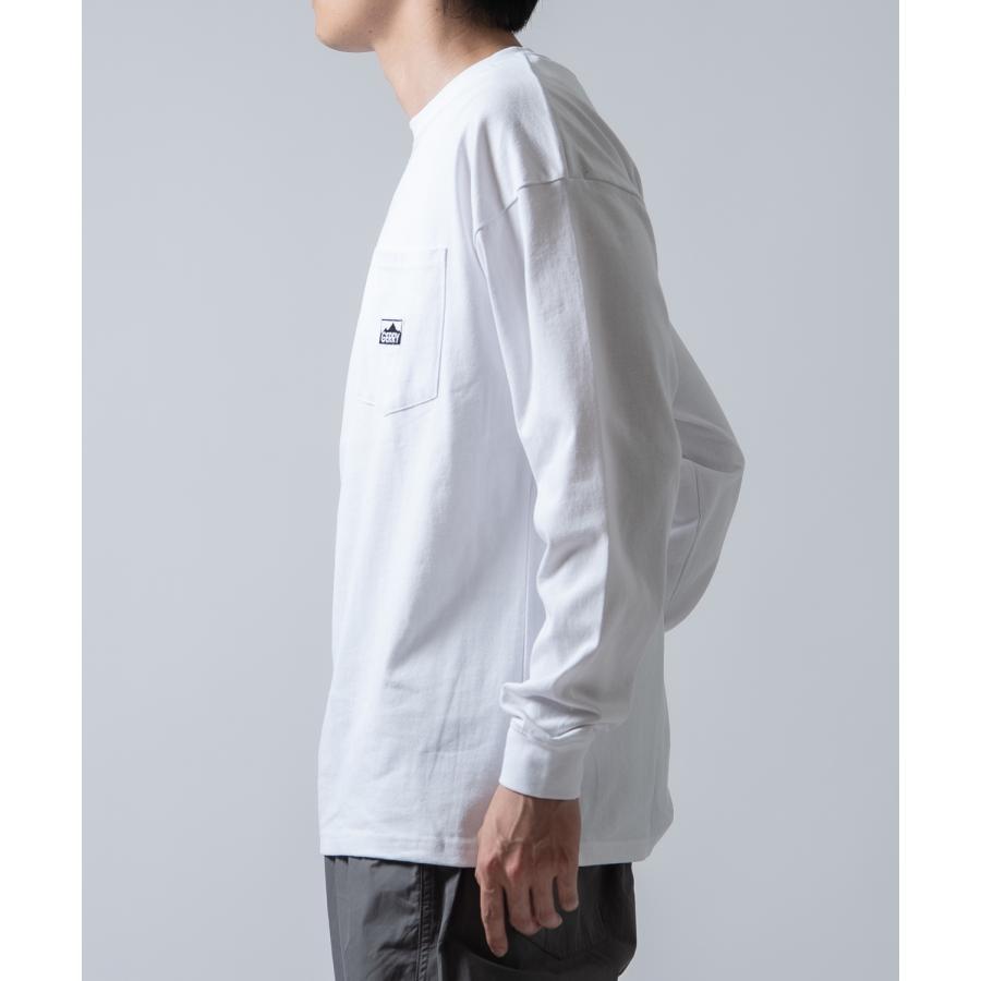 長袖Tシャツ メンズ GERRY ジェリー 別注 マウントロゴ ワンポイント 刺しゅう ロンT カットソー ポケT アウトドア ストリート アメカジ 古着MIX | GERRY | 04