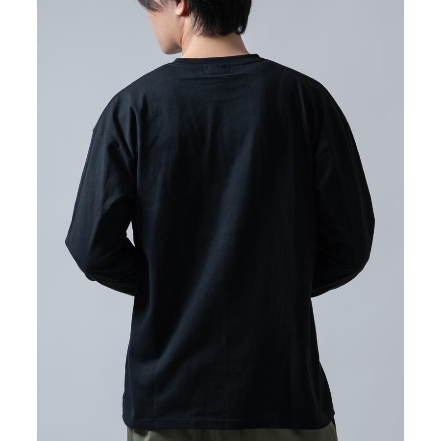 長袖Tシャツ メンズ GERRY ジェリー 別注 マウントロゴ ワンポイント 刺しゅう ロンT カットソー ポケT アウトドア ストリート アメカジ 古着MIX | GERRY | 09