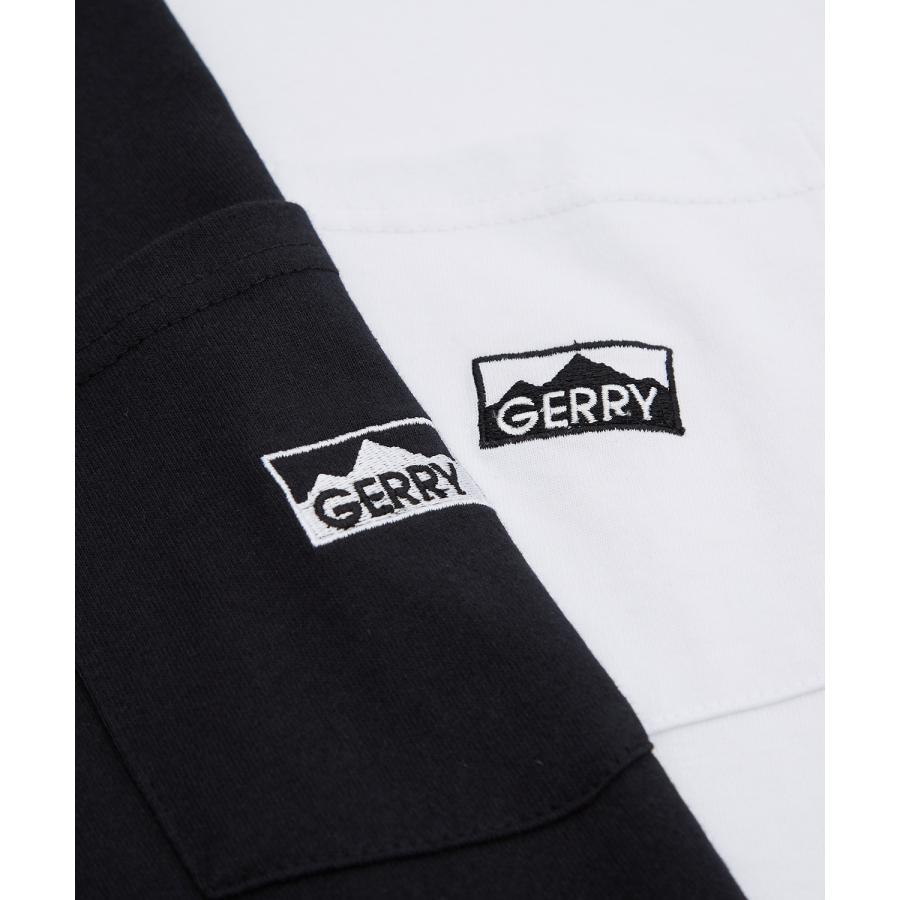 長袖Tシャツ メンズ GERRY ジェリー 別注 マウントロゴ ワンポイント 刺しゅう ロンT カットソー ポケT アウトドア ストリート アメカジ 古着MIX | GERRY | 11