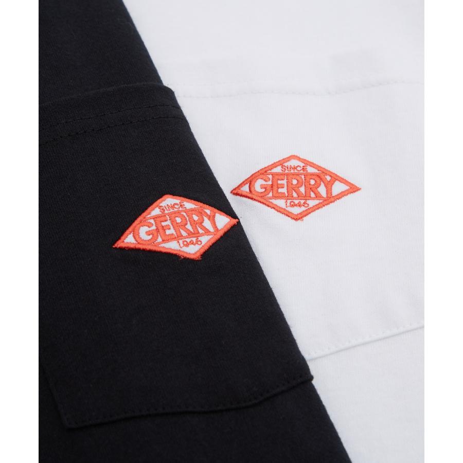 長袖Tシャツ メンズ GERRY ジェリー 別注 ダイヤロゴ ワンポイント 刺しゅう ロンT カットソー ポケT アウトドア ストリート アメカジ 古着MIX | GERRY | 14