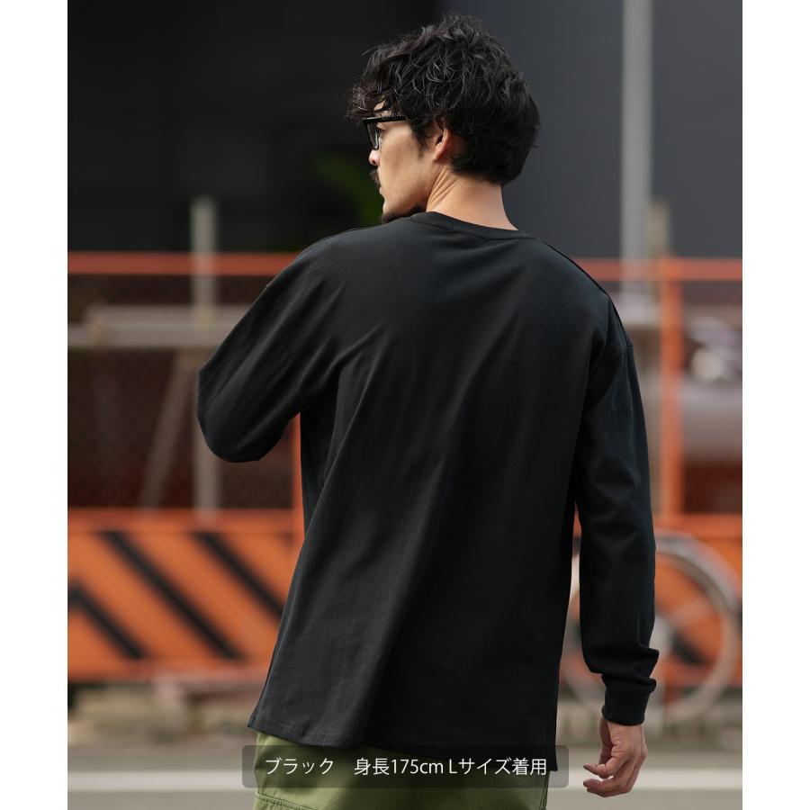 長袖Tシャツ メンズ GERRY ジェリー 別注 ダイヤロゴ ワンポイント 刺しゅう ロンT カットソー ポケT アウトドア ストリート アメカジ 古着MIX | GERRY | 04