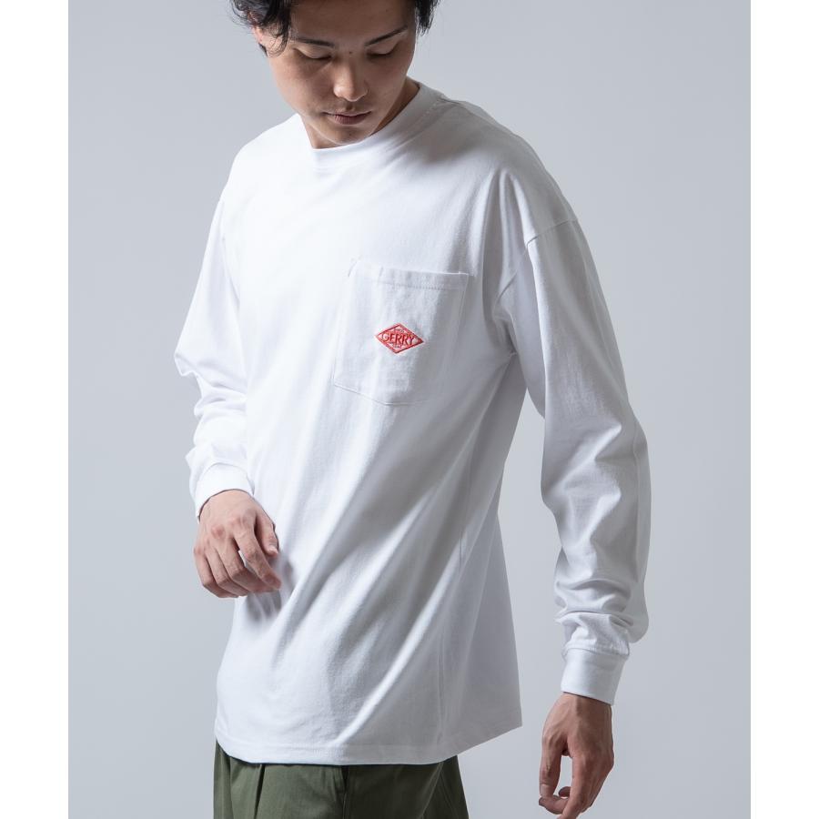 長袖Tシャツ メンズ GERRY ジェリー 別注 ダイヤロゴ ワンポイント 刺しゅう ロンT カットソー ポケT アウトドア ストリート アメカジ 古着MIX | GERRY | 04