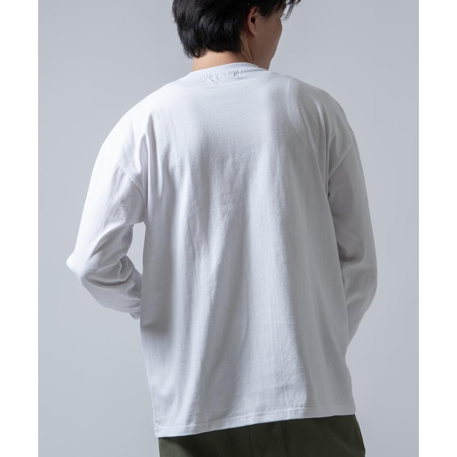 長袖Tシャツ メンズ GERRY ジェリー 別注 ダイヤロゴ ワンポイント 刺しゅう ロンT カットソー ポケT アウトドア ストリート アメカジ 古着MIX | GERRY | 05