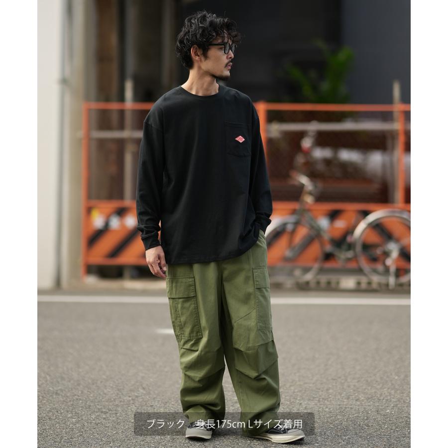 長袖Tシャツ メンズ GERRY ジェリー 別注 ダイヤロゴ ワンポイント 刺しゅう ロンT カットソー ポケT アウトドア ストリート アメカジ 古着MIX | GERRY | 06