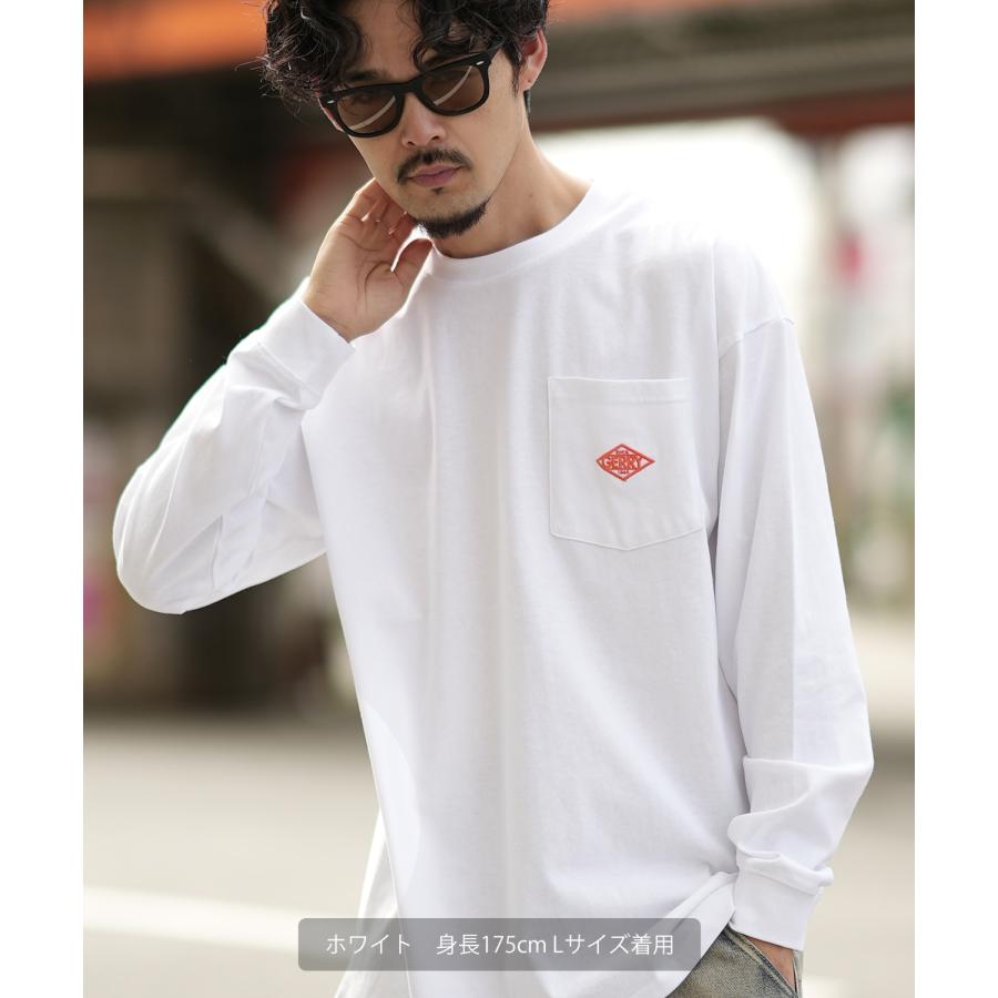 長袖Tシャツ メンズ GERRY ジェリー 別注 ダイヤロゴ ワンポイント 刺しゅう ロンT カットソー ポケT アウトドア ストリート アメカジ 古着MIX | GERRY | 07