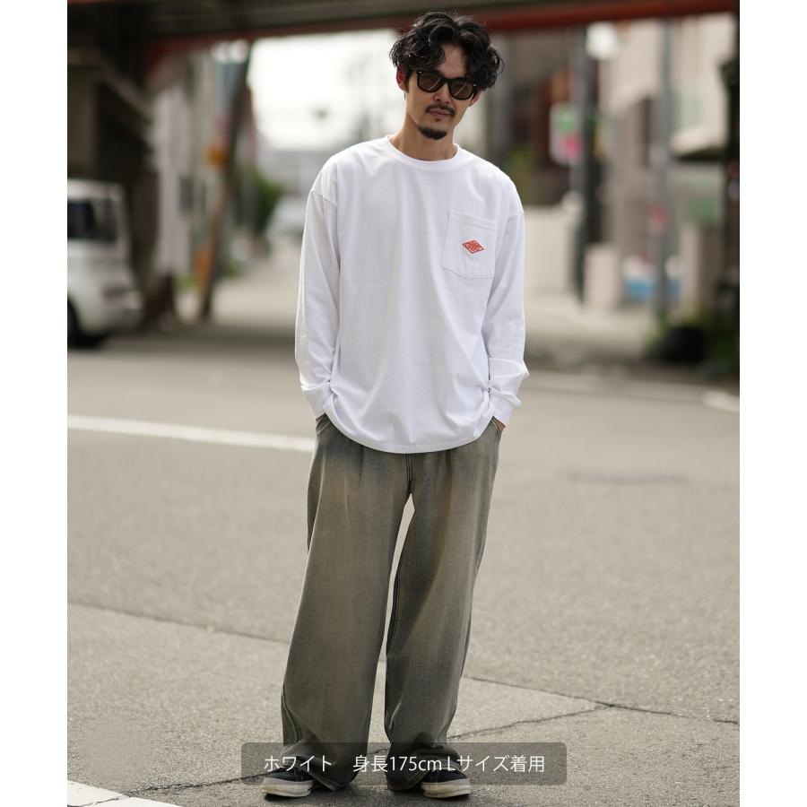 長袖Tシャツ メンズ GERRY ジェリー 別注 ダイヤロゴ ワンポイント 刺しゅう ロンT カットソー ポケT アウトドア ストリート アメカジ 古着MIX | GERRY | 10