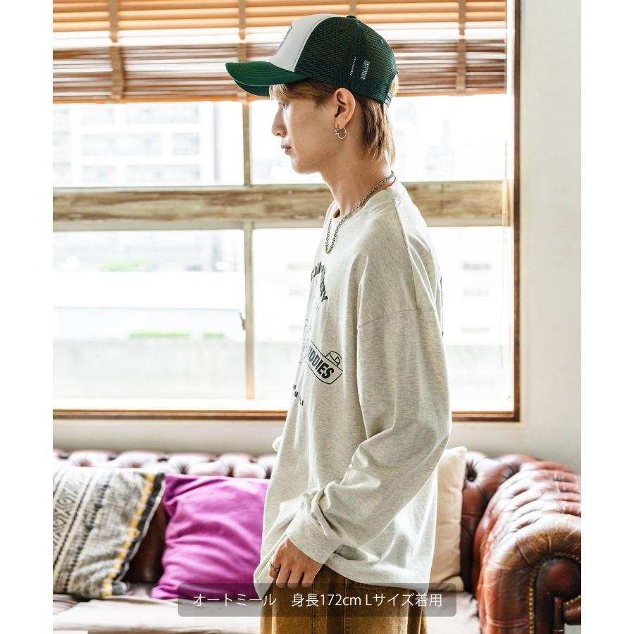 長袖Tシャツ メンズ TOM&JERRY トムとジェリー プリント カットソー ロンT カートゥーン 大きめ アメカジ カジュアル スケーター ストリート 古着MIX | improves | 15