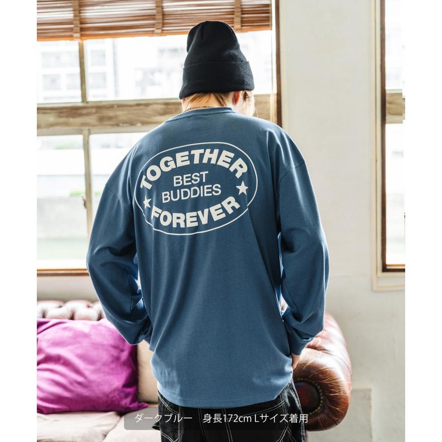 長袖Tシャツ メンズ TOM&JERRY トムとジェリー プリント カットソー ロンT カートゥーン 大きめ アメカジ カジュアル スケーター ストリート 古着MIX | improves | 18