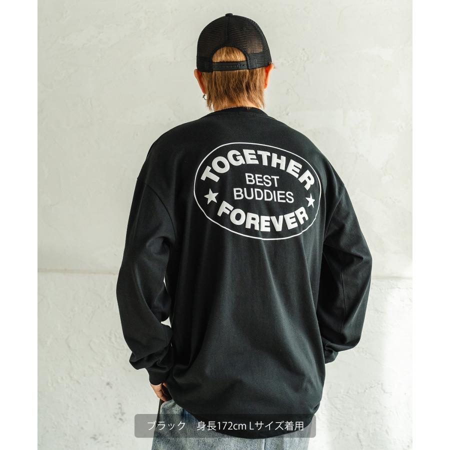 長袖Tシャツ メンズ TOM&JERRY トムとジェリー プリント カットソー ロンT カートゥーン 大きめ アメカジ カジュアル スケーター ストリート 古着MIX | improves | 06