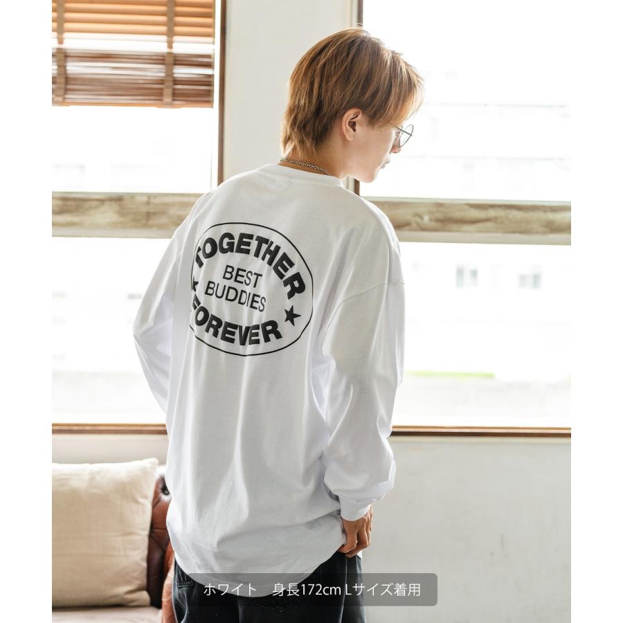 長袖Tシャツ メンズ TOM&JERRY トムとジェリー プリント カットソー ロンT カートゥーン 大きめ アメカジ カジュアル スケーター ストリート 古着MIX | improves | 11