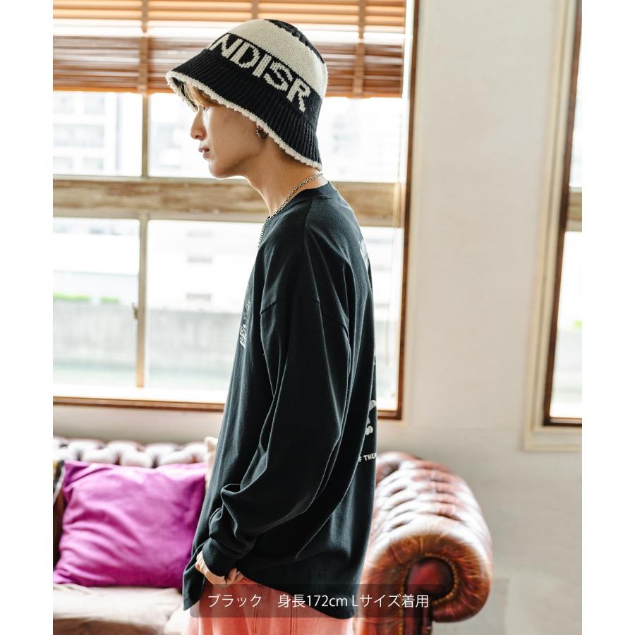 長袖Tシャツ メンズ TOM&JERRY トムとジェリー プリント ケーキ カットソー ロンT カートゥーン 大きめ アメカジ カジュアル スケーター ストリート 古着MIX | improves | 10