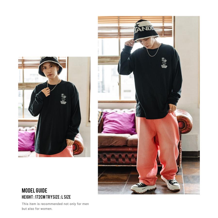 長袖Tシャツ メンズ TOM&JERRY トムとジェリー プリント ケーキ カットソー ロンT カートゥーン 大きめ アメカジ カジュアル スケーター ストリート 古着MIX | improves | 11