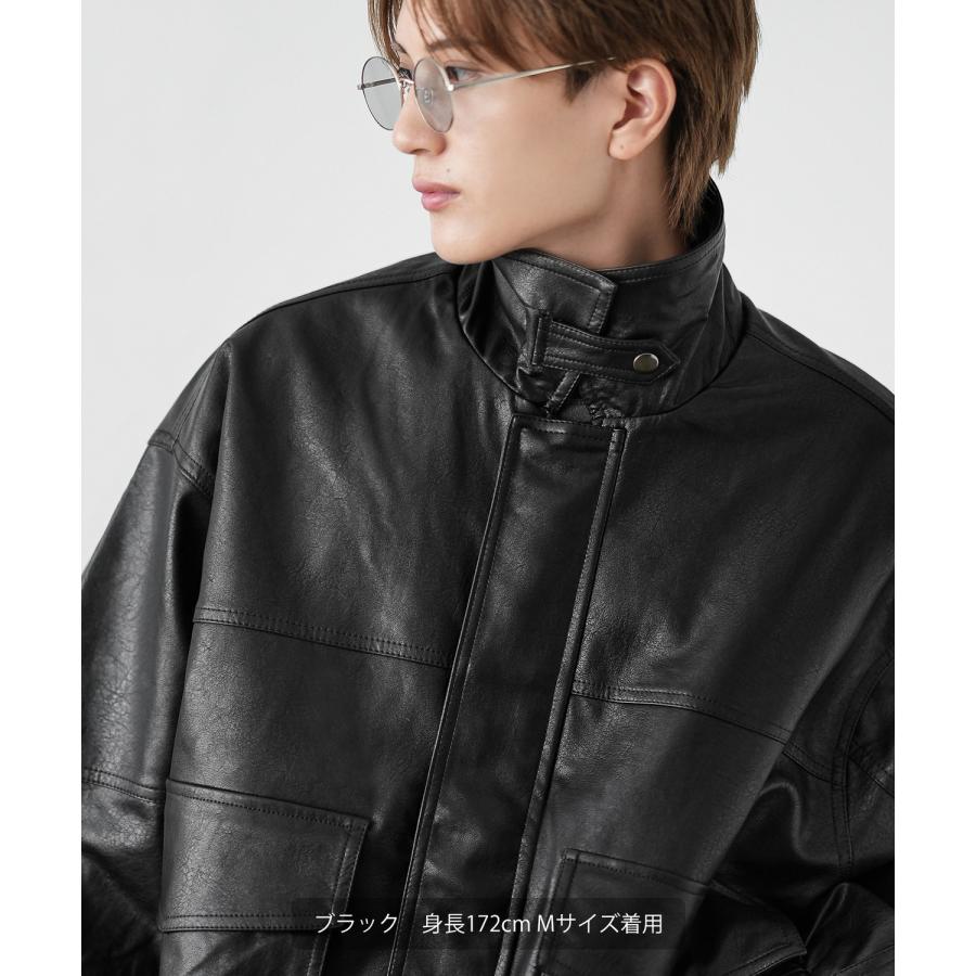 A-2デザイン レザー ボンバージャケット ブルゾン グランジ 短丈 フライト A2 short flight jacket / A2ショートフライトジャケット