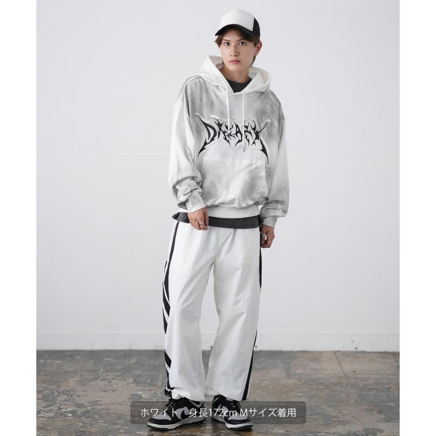 ナイロンパンツ メンズ ラインパンツ ワイドパンツ イージーパンツ カジュアルパンツ ボトムス アメカジ カジュアル ストリート スケーター 韓国 | improves | 13