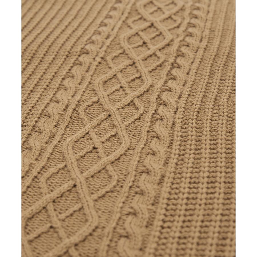 セーター メンズ ケーブル編み ボトルネックニット モックネック タートルネック 無地 アクリル  アメカジ カジュアル シンプル ストリート スケーター 韓国 | improves | 23