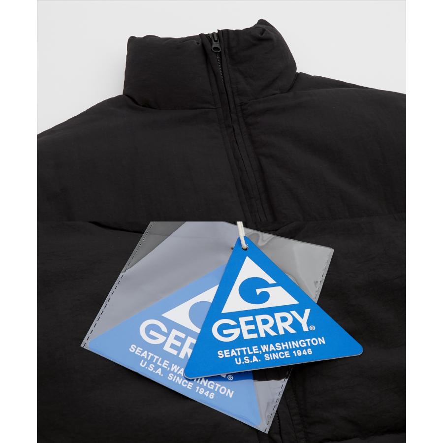 【予約販売 / 12月末発送予定】ダウンジャケット メンズ GERRY ジェリー 別注 エコダウン ブルゾン ジャンパー ワンポイント 防風 撥水 防寒 スケーター 韓国 | GERRY | 20