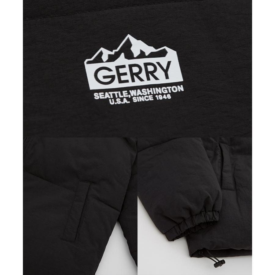【予約販売 / 12月末発送予定】ダウンジャケット メンズ GERRY ジェリー 別注 エコダウン ブルゾン ジャンパー ワンポイント 防風 撥水 防寒 スケーター 韓国 | GERRY | 21