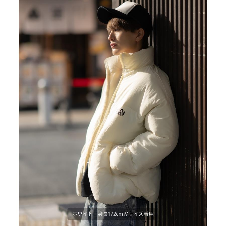 【予約販売 / 12月末発送予定】ダウンジャケット メンズ GERRY ジェリー 別注 エコダウン ブルゾン ジャンパー ワンポイント 防風 撥水 防寒 スケーター 韓国 | GERRY | 05