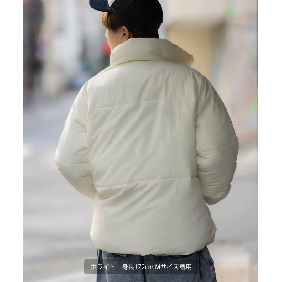 【予約販売 / 12月末発送予定】ダウンジャケット メンズ GERRY ジェリー 別注 エコダウン ブルゾン ジャンパー ワンポイント 防風 撥水 防寒 スケーター 韓国 | GERRY | 06