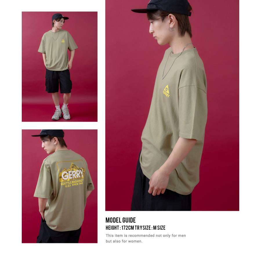 半袖Tシャツ メンズ GERRY ジェリー 別注プリント カットソー バックプリント ワンポイントプリント アウトドア ストリート アメカジ | GERRY | 17