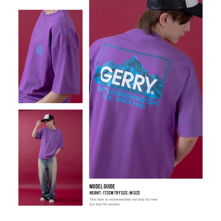半袖Tシャツ メンズ GERRY ジェリー 別注プリント カットソー バックプリント ワンポイントプリント アウトドア ストリート アメカジ | GERRY | 21