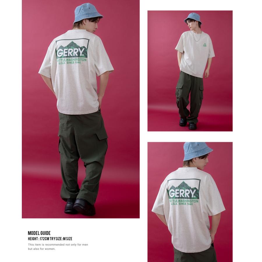 半袖Tシャツ メンズ GERRY ジェリー 別注プリント カットソー バックプリント ワンポイントプリント アウトドア ストリート アメカジ | GERRY | 14
