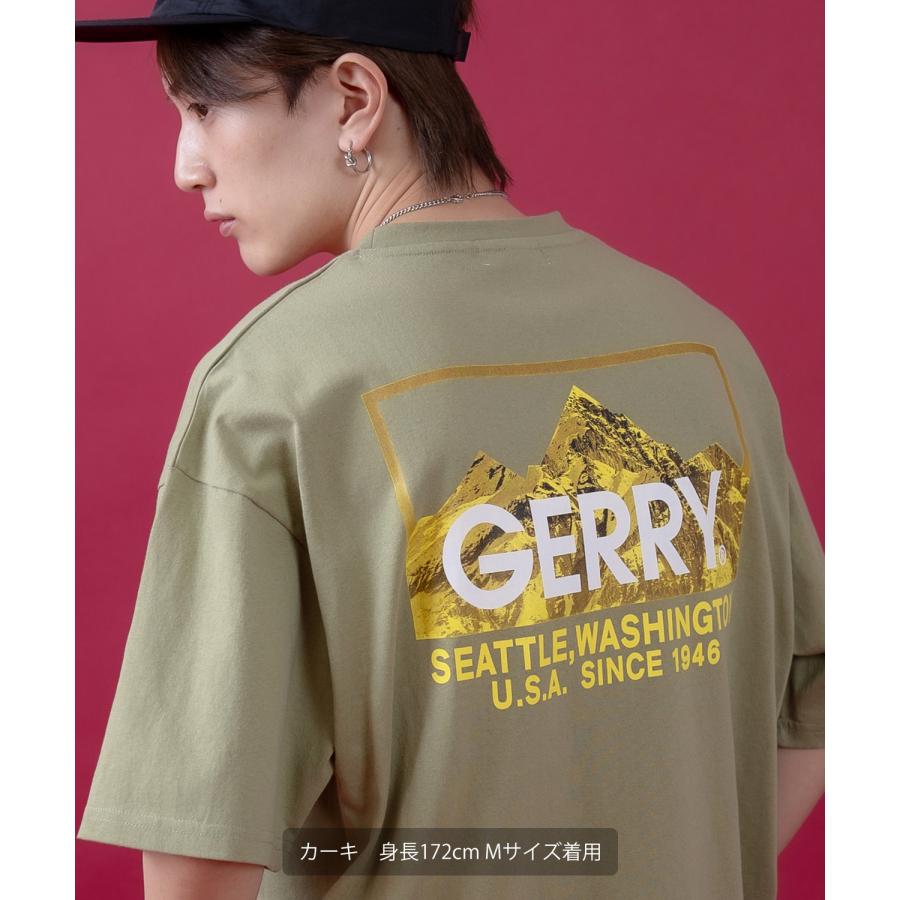 半袖Tシャツ メンズ GERRY ジェリー 別注プリント カットソー バックプリント ワンポイントプリント アウトドア ストリート アメカジ | GERRY | 15