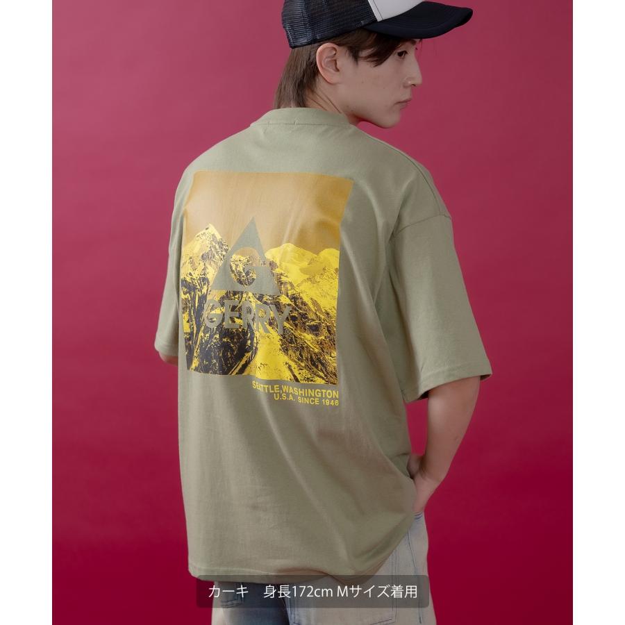 半袖Tシャツ メンズ GERRY ジェリー 別注プリント カットソー バックプリント ワンポイントプリント アウトドア ストリート アメカジ | GERRY | 16