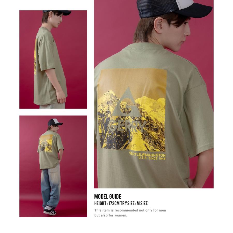 半袖Tシャツ メンズ GERRY ジェリー 別注プリント カットソー バックプリント ワンポイントプリント アウトドア ストリート アメカジ | GERRY | 17