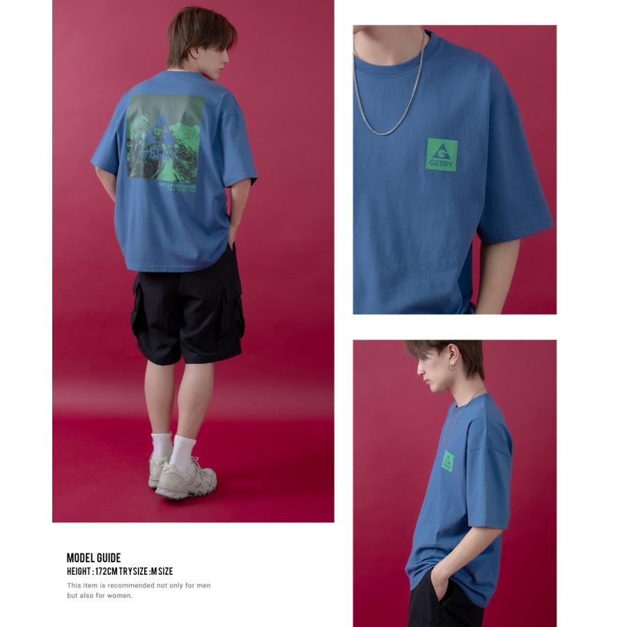 半袖Tシャツ メンズ GERRY ジェリー 別注プリント カットソー バックプリント ワンポイントプリント アウトドア ストリート アメカジ | GERRY | 20