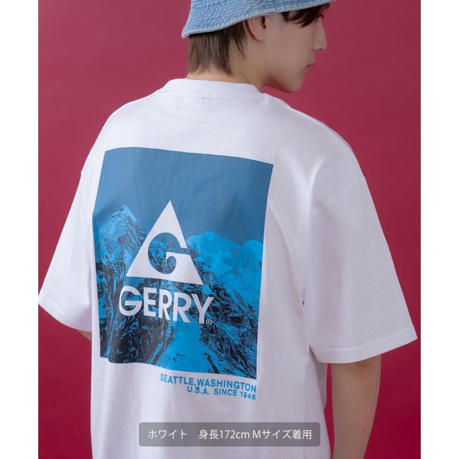 半袖Tシャツ メンズ GERRY ジェリー 別注プリント カットソー バックプリント ワンポイントプリント アウトドア ストリート アメカジ | GERRY | 08