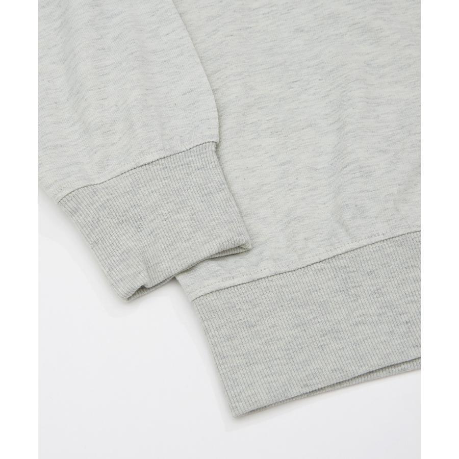 トレーナー メンズ ライトスウェット クルーネック スウェットシャツ 部屋着 シンプル カジュアル アメカジ ストリート スケーター ブラック チャコール グレー | improves | 23