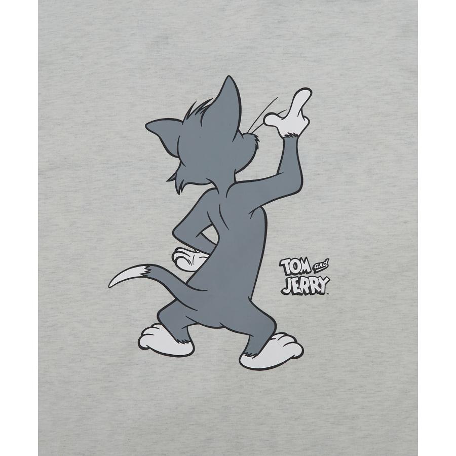 長袖Tシャツ メンズ TOM&JERRY トムとジェリー プリント カットソー ロンT カートゥーン 大きめ アメカジ カジュアル スケーター ストリート 古着MIX | improves | 23