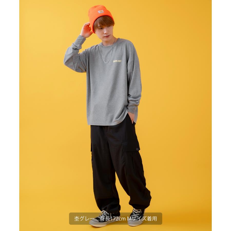 長袖Tシャツ メンズ TOM&JERRY トムとジェリー プリント カットソー ロンT カートゥーン 大きめ アメカジ カジュアル スケーター ストリート 古着MIX | improves | 07