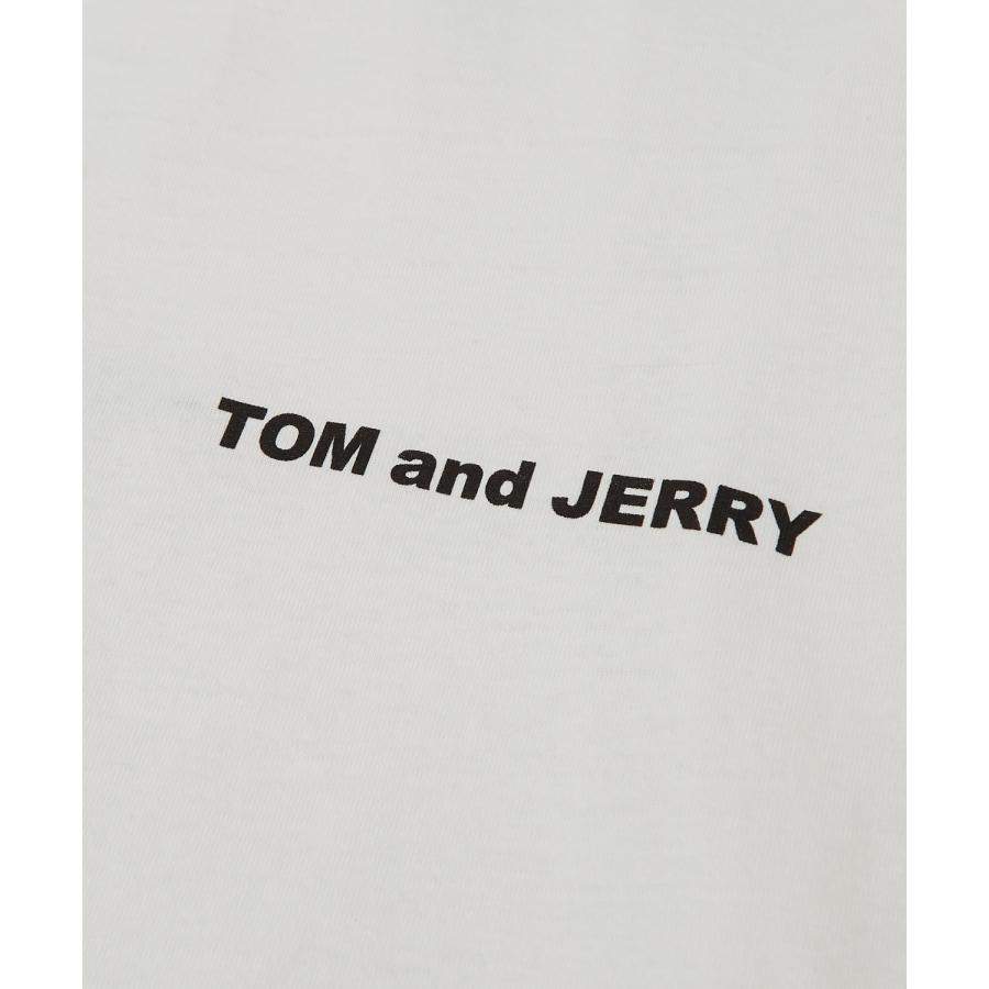 長袖Tシャツ メンズ TOM&JERRY トムとジェリー プリント カットソー ロンT カートゥーン 大きめ アメカジ カジュアル スケーター ストリート 古着MIX | improves | 18