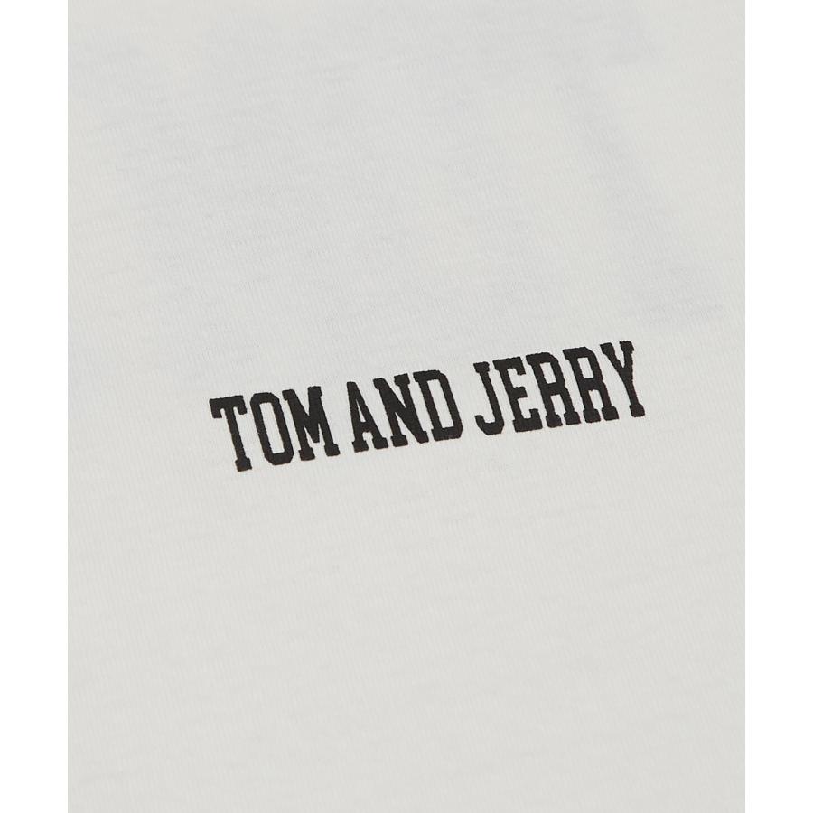 長袖Tシャツ メンズ TOM&JERRY トムとジェリー プリント カットソー ロンT カートゥーン 大きめ アメカジ カジュアル スケーター ストリート 古着MIX | improves | 18