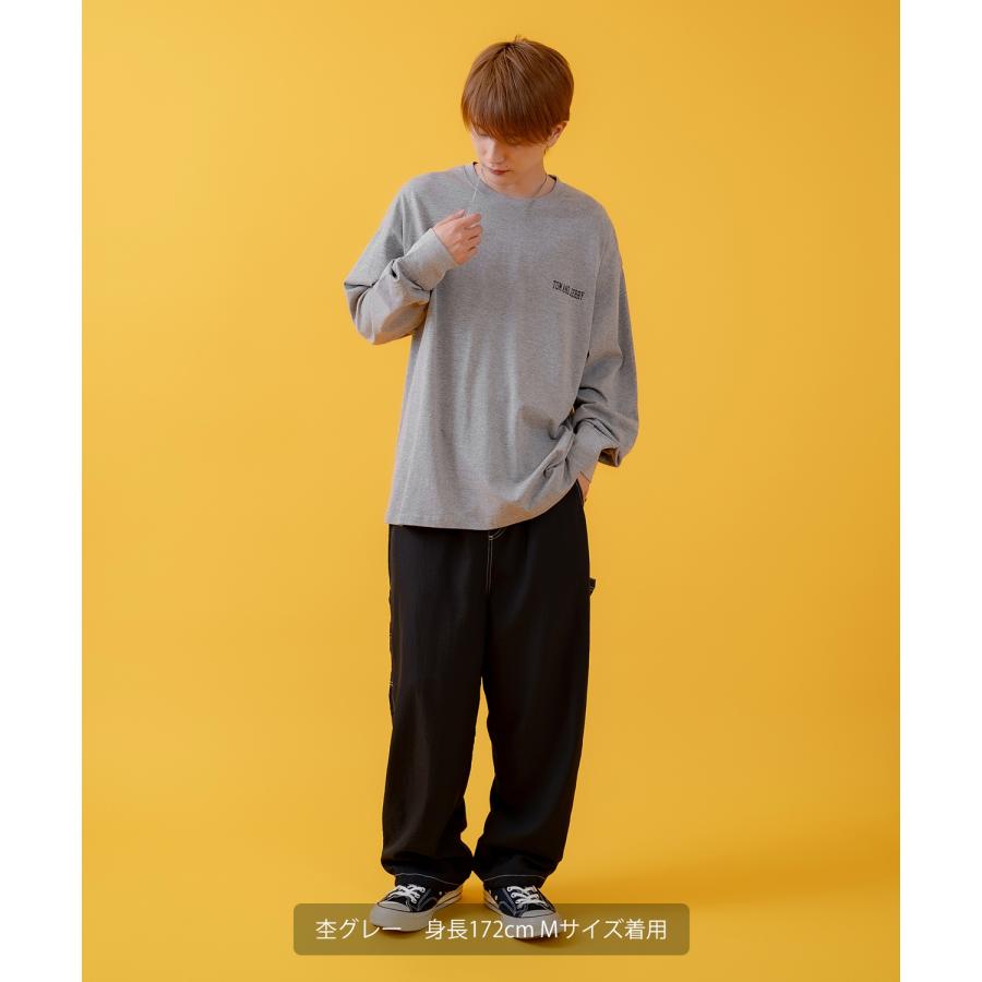 長袖Tシャツ メンズ TOM&JERRY トムとジェリー プリント カットソー ロンT カートゥーン 大きめ アメカジ カジュアル スケーター ストリート 古着MIX | improves | 11