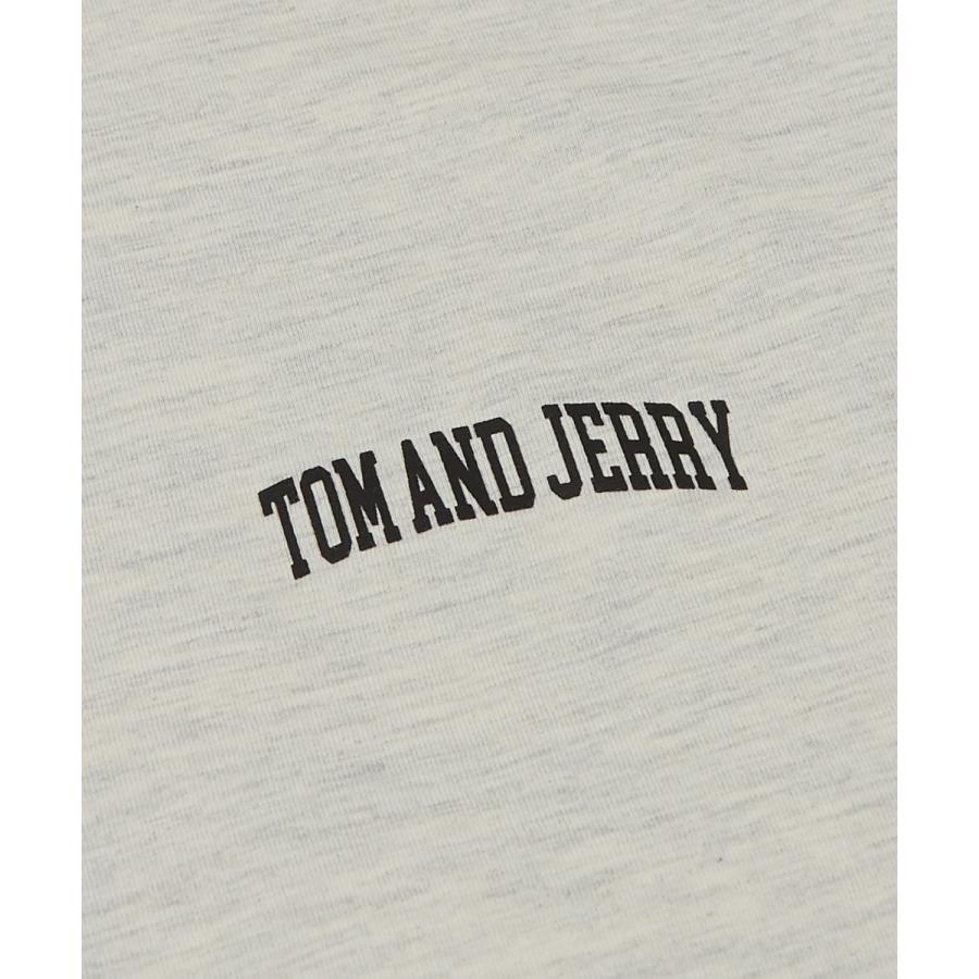 長袖Tシャツ メンズ TOM&JERRY トムとジェリー プリント カットソー ロンT カートゥーン 大きめ アメカジ カジュアル スケーター ストリート 古着MIX | improves | 18