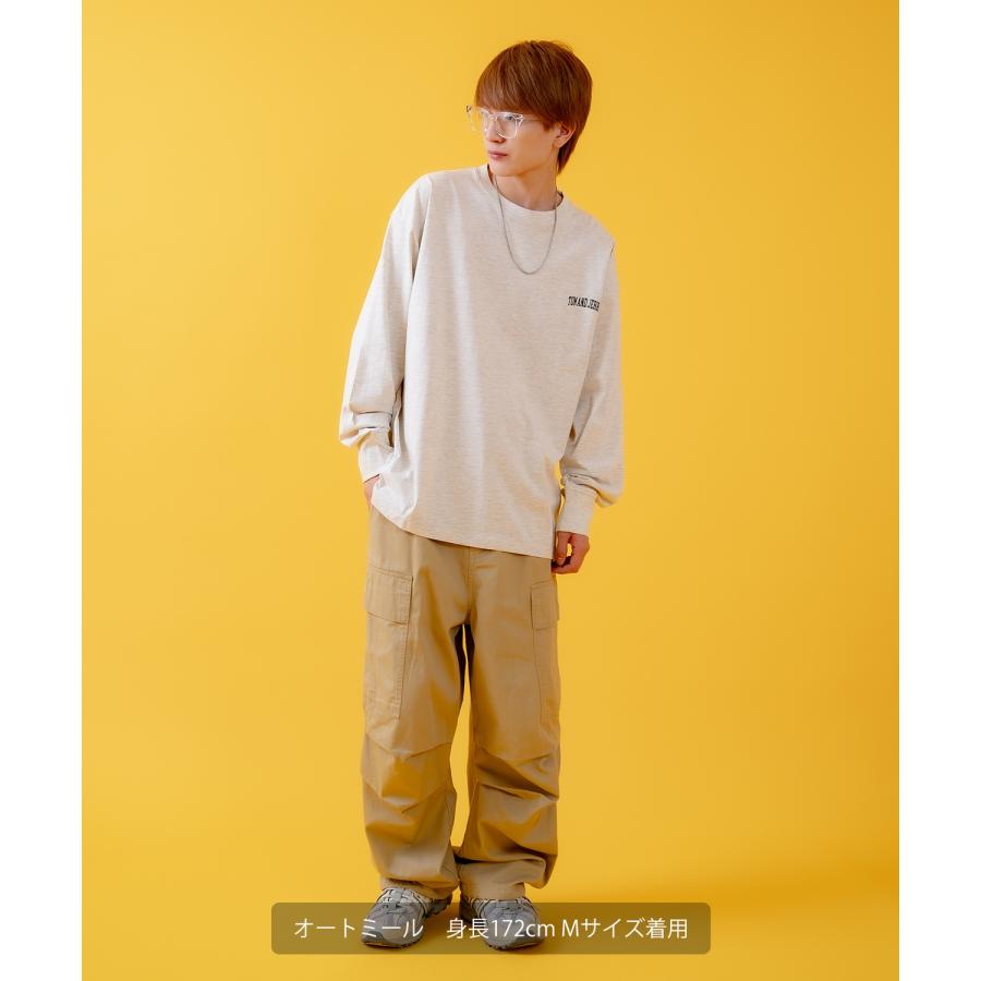 長袖Tシャツ メンズ TOM&JERRY トムとジェリー プリント カットソー ロンT カートゥーン 大きめ アメカジ カジュアル スケーター ストリート 古着MIX | improves | 06