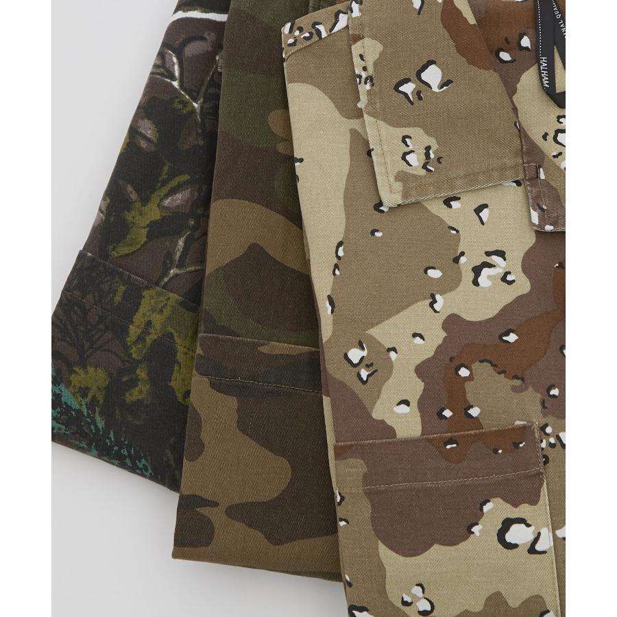 ミリタリージャケット メンズ レディース 切り替え カモフラジャケット カジュアル アメカジ ストリート スケーター ストリート古着MIX 韓国ファッション | improves | 17