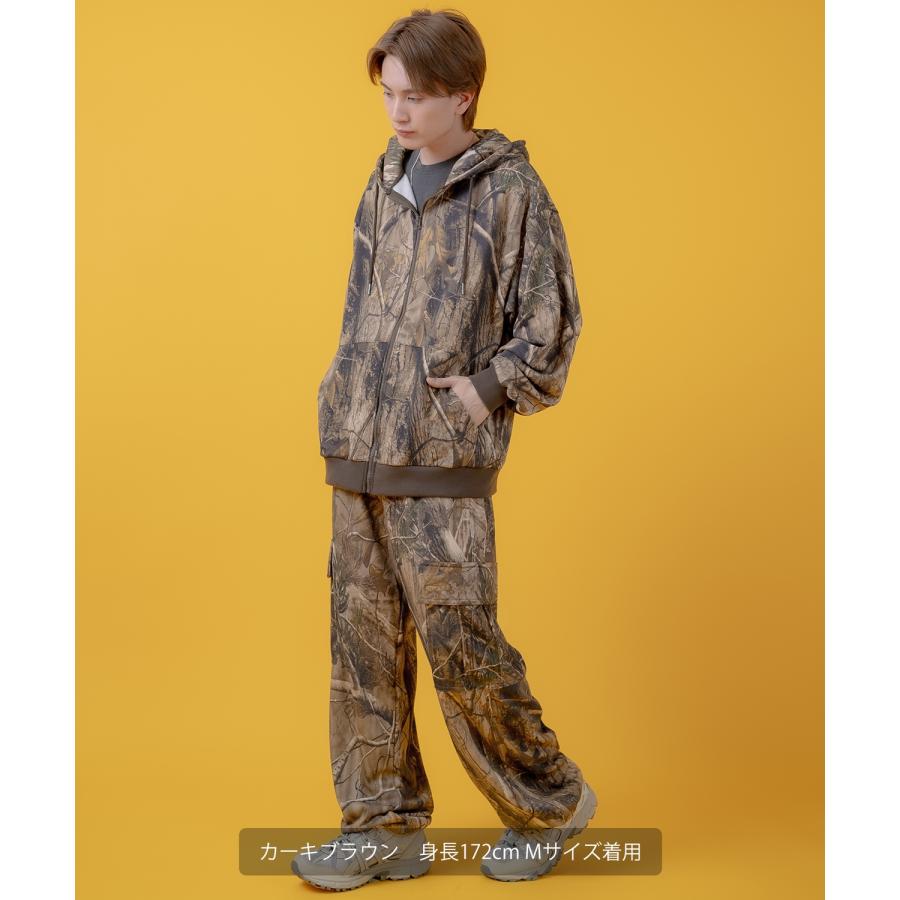 パーカー メンズ レディース ツリーカモ 裏毛  ジップ パーカー Tシャツ カジュアル アメカジ ストリート スケーター ストリート古着MIX 韓国 | improves | 13