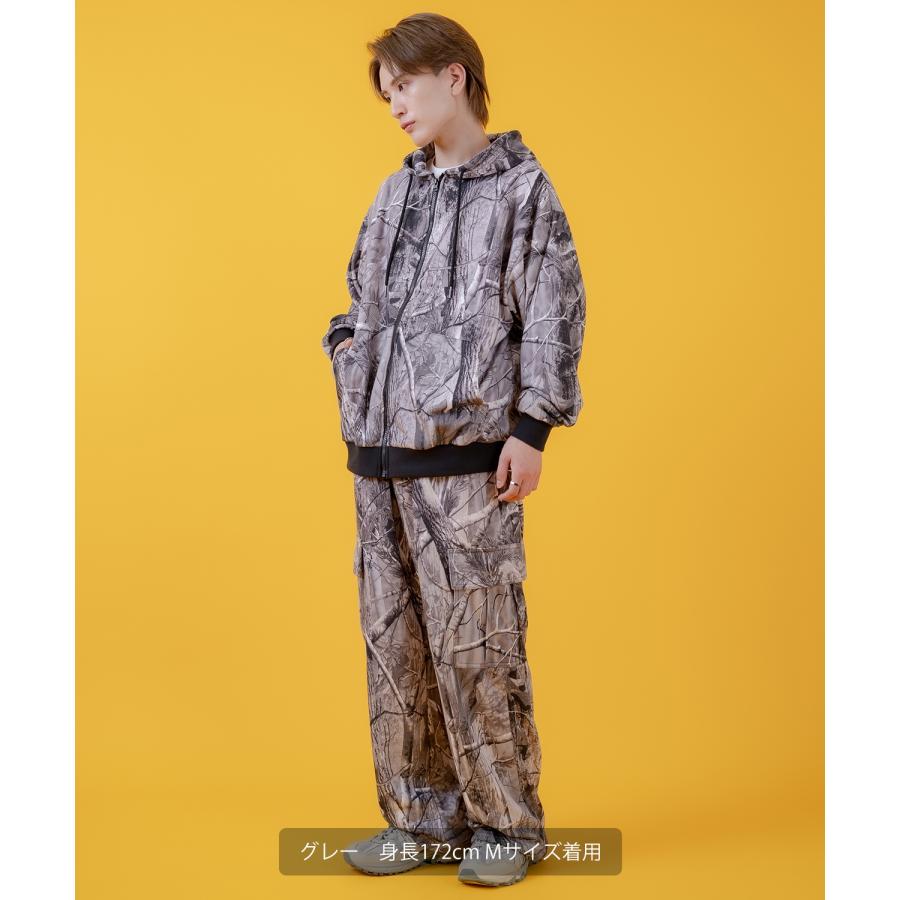 パーカー メンズ レディース ツリーカモ 裏毛  ジップ パーカー Tシャツ カジュアル アメカジ ストリート スケーター ストリート古着MIX 韓国 | improves | 07