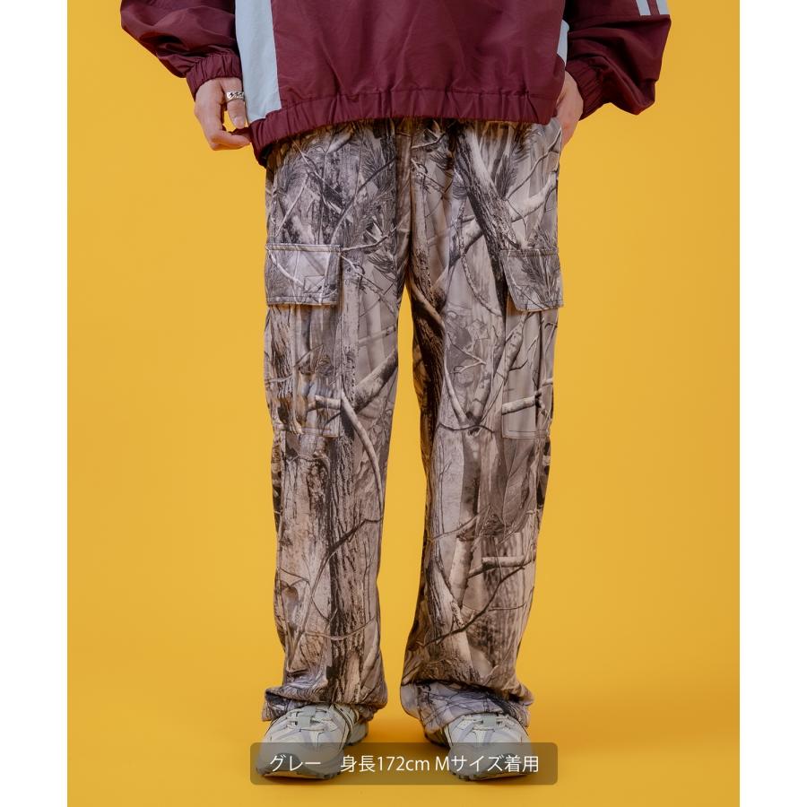 カーゴパンツ メンズ レディース ツリーカモ 裏毛  ミリタリー カジュアル アメカジ ストリート スケーター ストリート古着MIX 韓国 | improves | 15