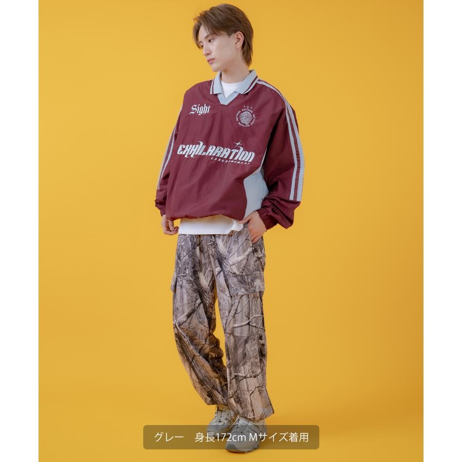 カーゴパンツ メンズ レディース ツリーカモ 裏毛  ミリタリー カジュアル アメカジ ストリート スケーター ストリート古着MIX 韓国 | improves | 16