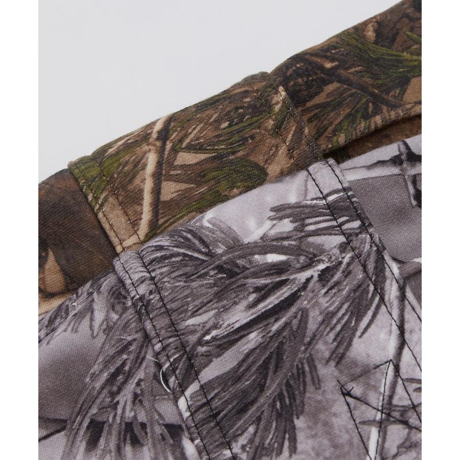 カーゴパンツ メンズ レディース ツリーカモ 裏毛  ミリタリー カジュアル アメカジ ストリート スケーター ストリート古着MIX 韓国 | improves | 18