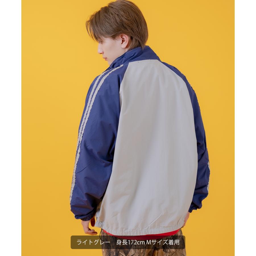 ナイロンブルゾン メンズ 切り替え フルジップブルゾン カジュアル アメカジ ストリート スケーター ストリート古着MIX 韓国 | improves | 11